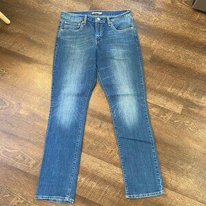 Levi's Women's Blue Straight-Leg Jeans